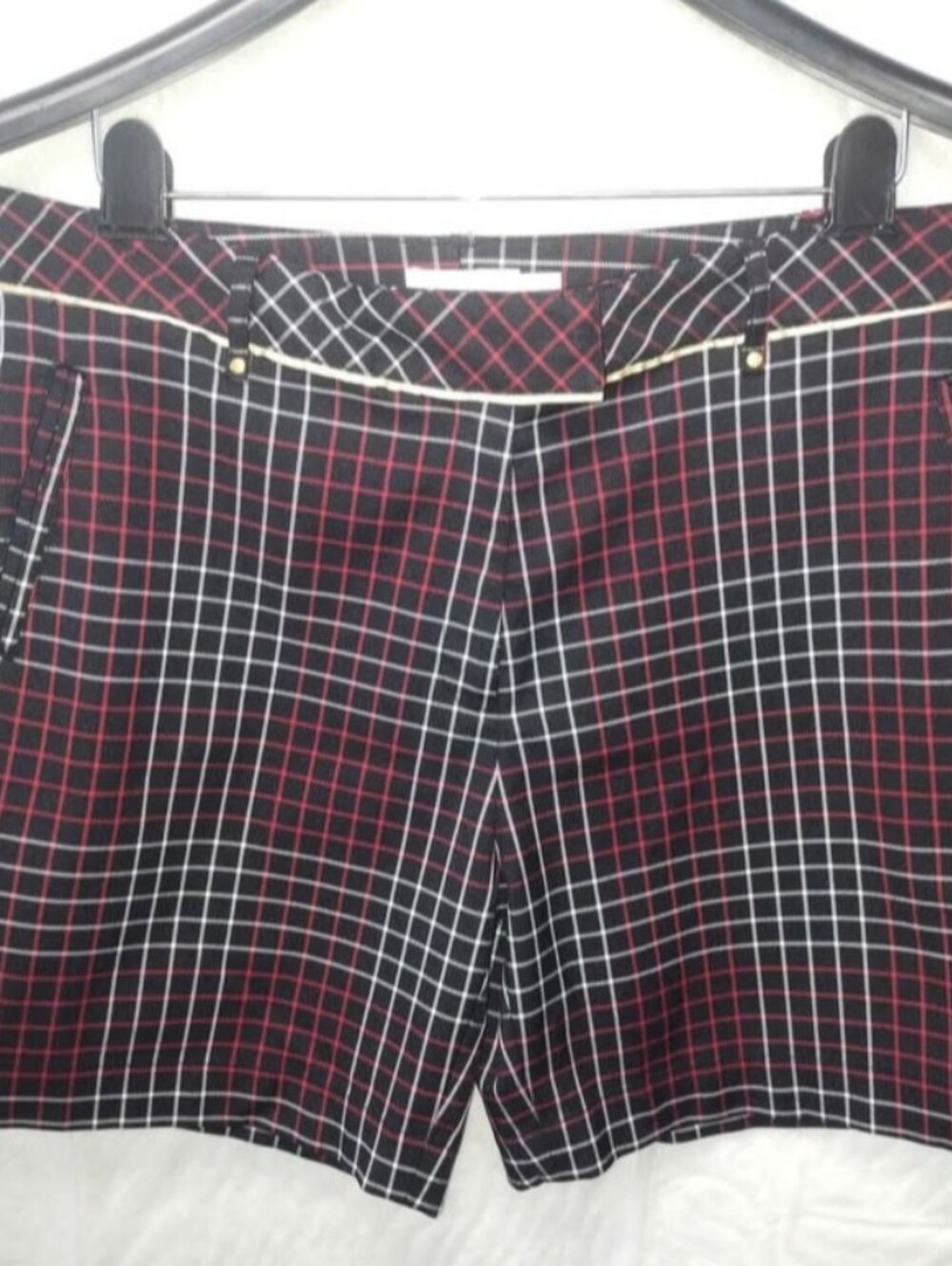 Lady Hagen Plaid Golf Shorts Size 10